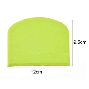 Flexible Lasenersm Dough Scraper Set for Bakers