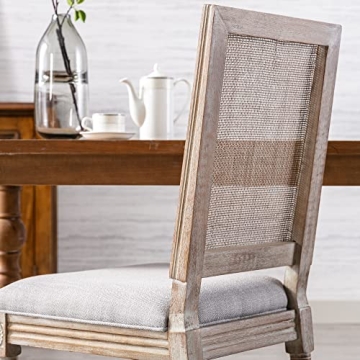 Chairus Dining Chairs Set of 2 - Elegant Farmhouse Style