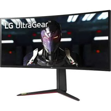 LG UltraGear 34-Inch Curved Gaming Monitor - QHD