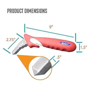 Stander HandyBar, Portable Vehicle Support Handle with Window Breaker and Seat Belt Cutter for Adults, Seniors, and Elderly, Car Door Assist Handle with Non-Slip Grip and Emergency Safety Tools