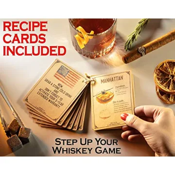 Craft Whiskey Glass Set with Gift Box & Stones