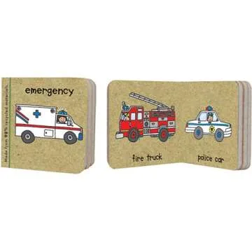 Green Start Book Towers: Little Vehicle Books - 10 Chunky Eco-Friendly Books