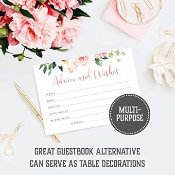 50 Double-Sided Advice Cards for Any Occasion