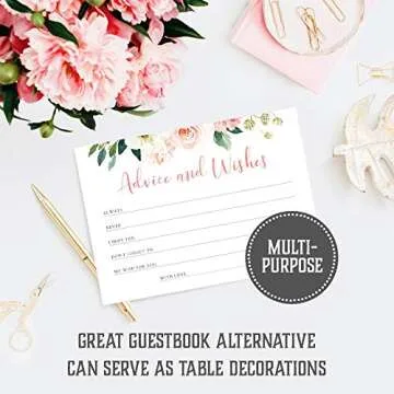 50 Double-Sided Advice Cards for Any Occasion