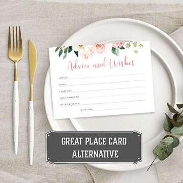 50 Double-Sided Advice Cards for Any Occasion