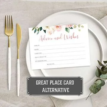 50 Double-Sided Advice Cards for Any Occasion