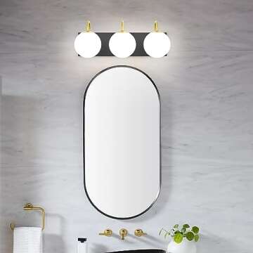 Mid Century Modern Bathroom Light Fixtures for Style