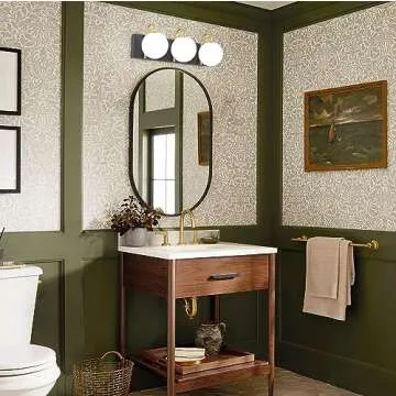 Mid Century Modern Bathroom Light Fixtures for Style