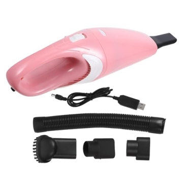 Wakauto Handheld Vacuum Cordless Vacuum Cleaner USB Charging Dirt Collector Mini Handheld Dust Clean...