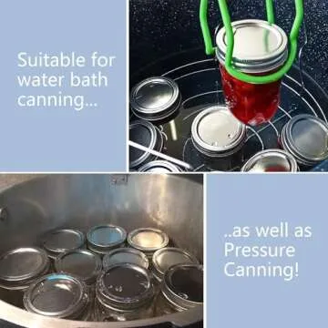 Ultimate Canning Lids for Ball & Kerr Jars - 150 Pack