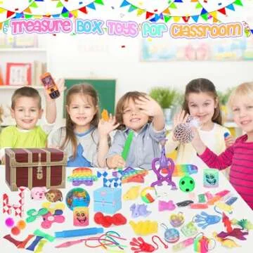 KUBUSFLY Fidget Toys 68 Pack Fun for Kids Classroom