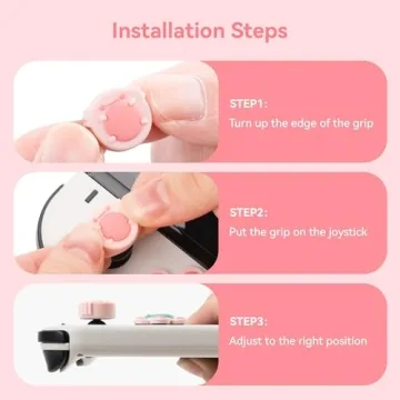 GeekShare Silicone Button Caps - Cute Grip for Joy-Con