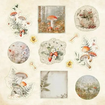 Cottagecore Sticker Book with 650 Quality Stickers