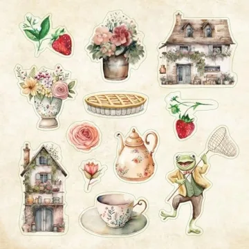 Cottagecore Sticker Book with 650 Quality Stickers