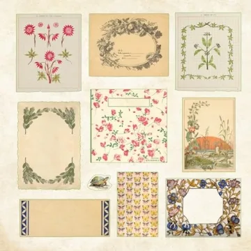 Cottagecore Sticker Book with 650 Quality Stickers