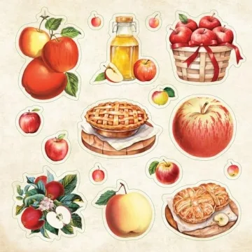 Cottagecore Sticker Book with 650 Quality Stickers