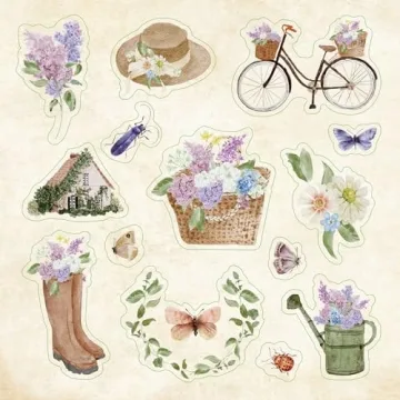 Cottagecore Sticker Book with 650 Quality Stickers