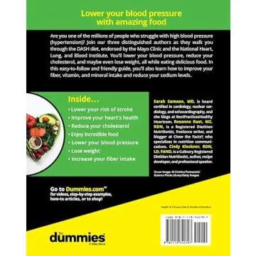 DASH Diet for Dummies: Your Guide to Healthy Living