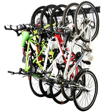 Ultrawall Stainless Steel Bike Storage Rack for 6 Bikes