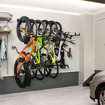 Ultrawall Stainless Steel Bike Storage Rack for 6 Bikes