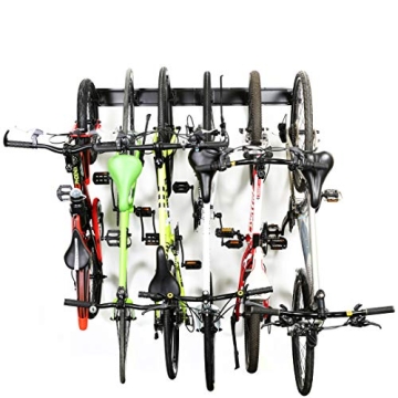 Ultrawall Stainless Steel Bike Storage Rack for 6 Bikes