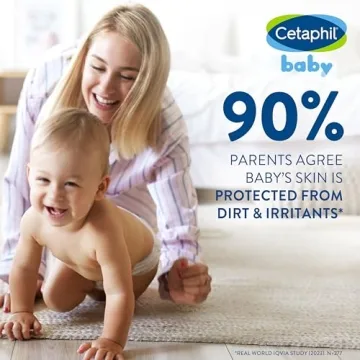 Cetaphil Baby Wash & Shampoo Pack of 2, Gentle & Moisturizing