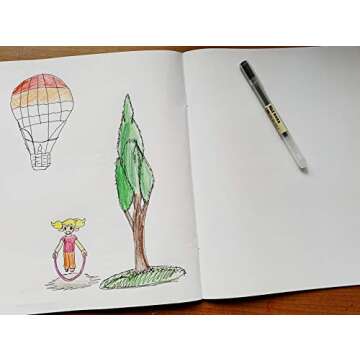 Sketch Book, Journaling Notebooks & Drawing Books for Kids | Bulk Notebooks, Small Sketchbook, Blank Books with Covers | 32pg of Unruled Premium Paper to Create Your Own Story Journal (10 Books)