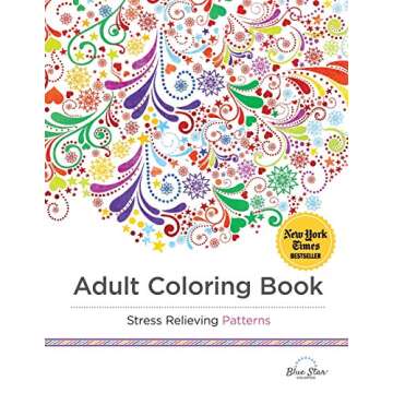 Adult Coloring Book: Stress Relieving Patterns