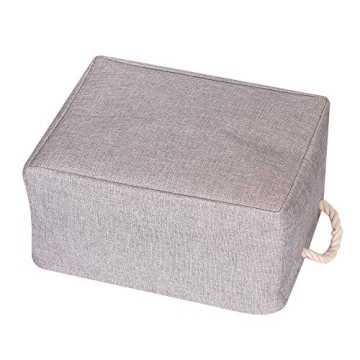 Organize with TENABORT 5 Pack Large Storage Basket Bin