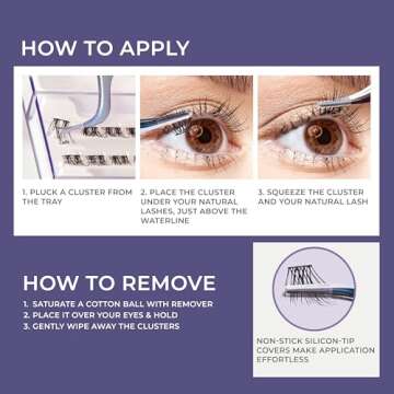 KISS imPRESS Falsies: Long Lasting Self Adhesive Eyelashes - Demi Wispy 24 Clusters