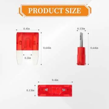 Liamner 120 Pieces Mini Fuse Kit, Car Fuse Assortment Kit, Kit-Mini Fuses, Mini Blade Fuses Automotive for Car, RV, Truck, Marine, Motorcycle, Auto Accessories(2A/3A/5A/7.5A/10A/15A/20A/25A/30A/35A)