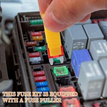 Liamner 120 Pieces Mini Fuse Kit, Car Fuse Assortment Kit, Kit-Mini Fuses, Mini Blade Fuses Automotive for Car, RV, Truck, Marine, Motorcycle, Auto Accessories(2A/3A/5A/7.5A/10A/15A/20A/25A/30A/35A)