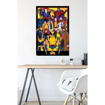 Marvel X-Men '97 Characters Wall Poster 22.4" x 34"