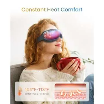 RENPHO Heated Eye Massager for Sleep & Relaxation Gifts