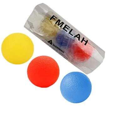 FMELAH Stress Relief Hand Therapy Balls Set for Adults