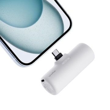 LinkPod Mini Portable Charger, 15W USB C Small Power Bank Fast Charging Docking 3500mAh Battery Pack...