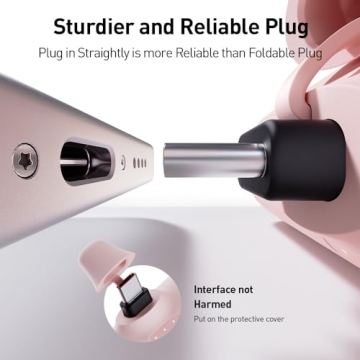 LinkPod Mini Portable Charger, 15W USB C Small Power Bank Fast Charging Docking 3500mAh Battery Pack Compatible with iPhone 15/15 Plus/15 Pro/15 Pro Max Series,iPad,Samsung/Huawei Andriod