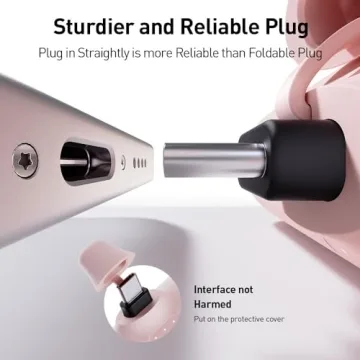 LinkPod Mini Portable Charger, 15W USB C Small Power Bank Fast Charging Docking 3500mAh Battery Pack Compatible with iPhone 15/15 Plus/15 Pro/15 Pro Max Series,iPad,Samsung/Huawei Andriod