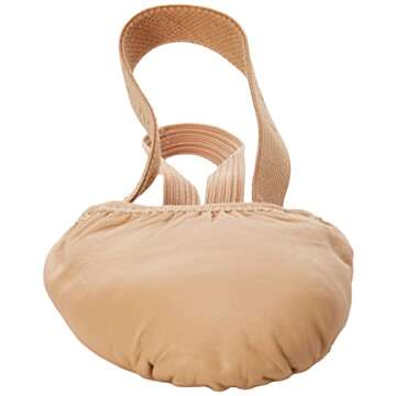 Capezio womens Leather Pirouette Ii Dance Shoe, Nude, Small US