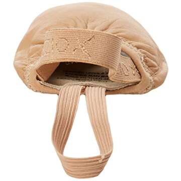 Capezio womens Leather Pirouette Ii Dance Shoe, Nude, Small US