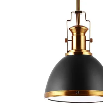 JONATHAN Y 10" Modern Industrial Pendant Light for Home