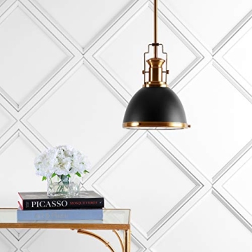 JONATHAN Y 10" Modern Industrial Pendant Light for Home