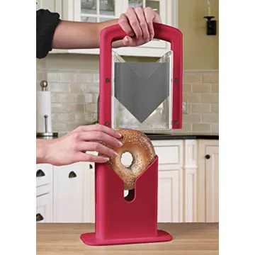Hoan Bagel Guillotine Slicer Safe Easy Cutting Tool