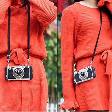 Black Lemon Vintage Camera Case for iPhone 6Plus/6sPlus