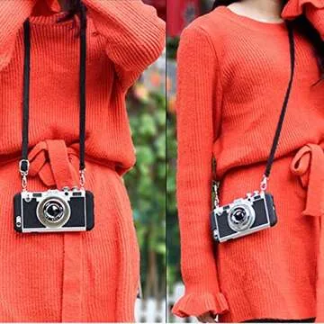 Black Lemon Vintage Camera Case for iPhone 6Plus/6sPlus