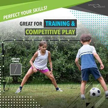 Sport Squad Portable Soccer Goal Net Set 6' x 4'