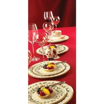 Lenox 835217 Holiday Dinner Plate Set, Buy 3 Get 6, Christmas Dinnerware