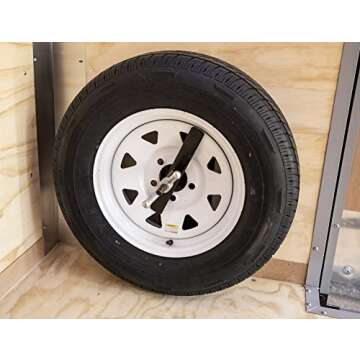 Buyers Products 5201010 Spare Tire Carrier (Carrier, Spare Tire), Black