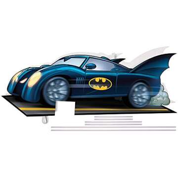 Disguise Batman Adaptive Wheelchair Cover for Kids, Official Batmobile Rolling Costume for Wheelchair