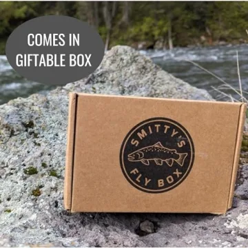 Smitty's Fly Box with 120 Essential Trout Flies Collection